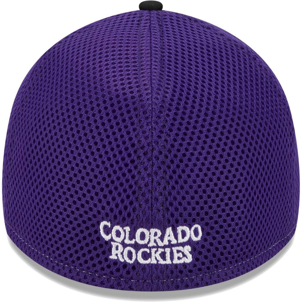 Colorado Rockies Team Neo 39THIRTY Flex Hat Black