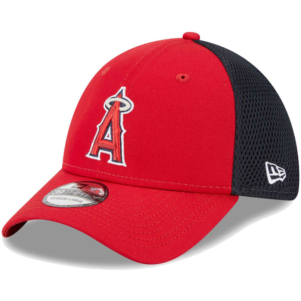 Los Angeles Angels Team Neo 39THIRTY Flex Hat Red