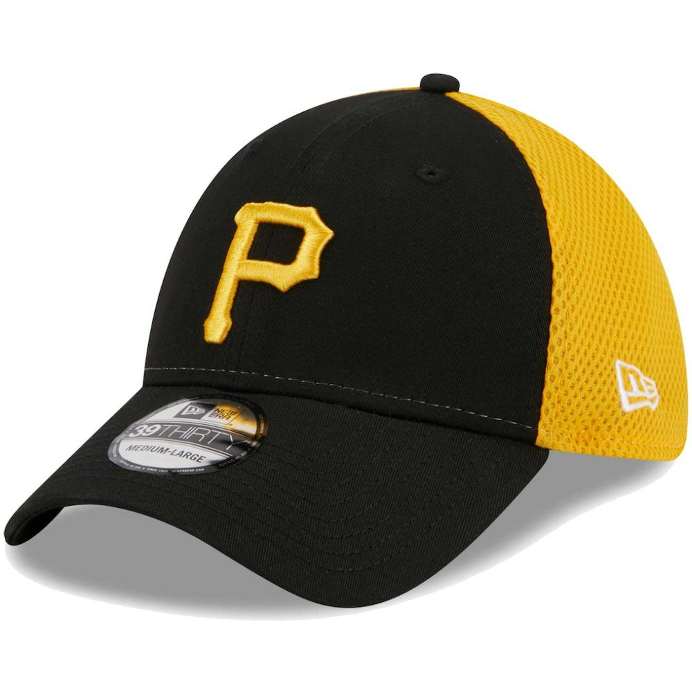 Pittsburgh Pirates Team Neo 39THIRTY Flex Hat Black