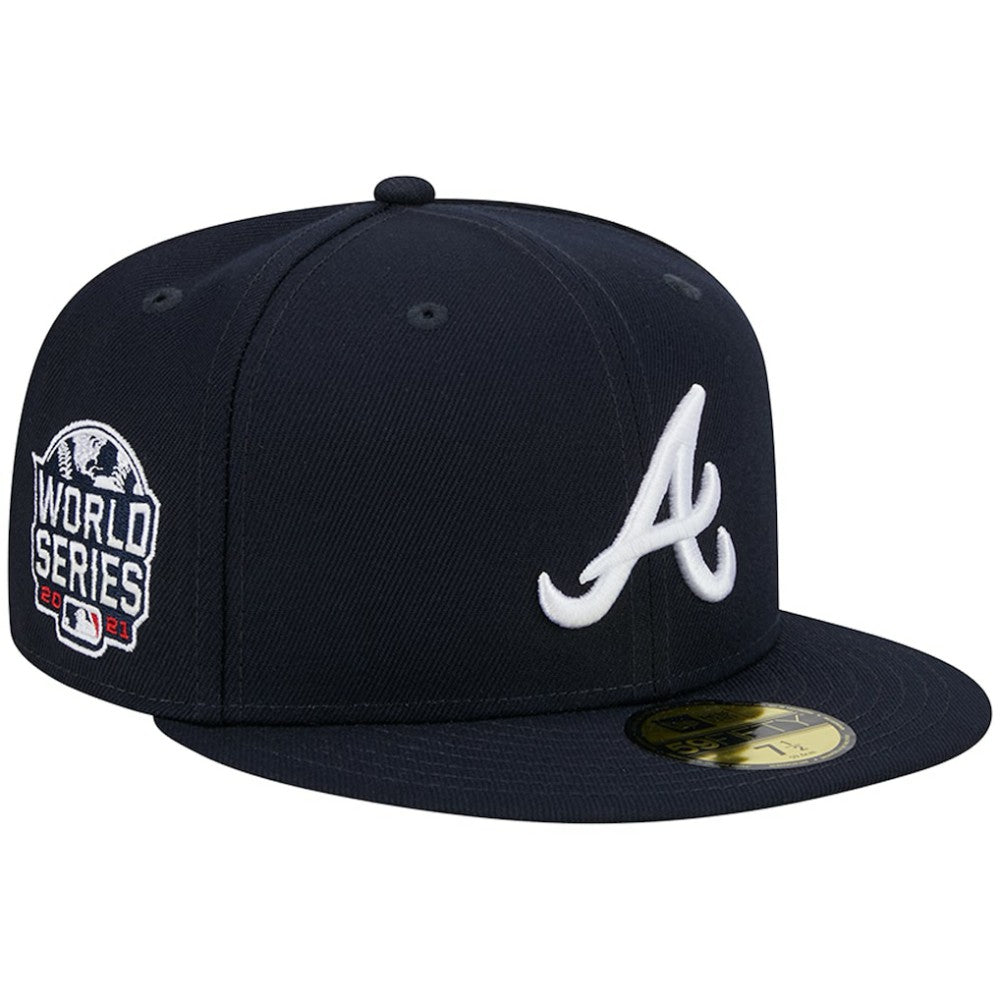 Atlanta Braves  2021 World Series Team Color 59FIFTY Fitted Hat Navy