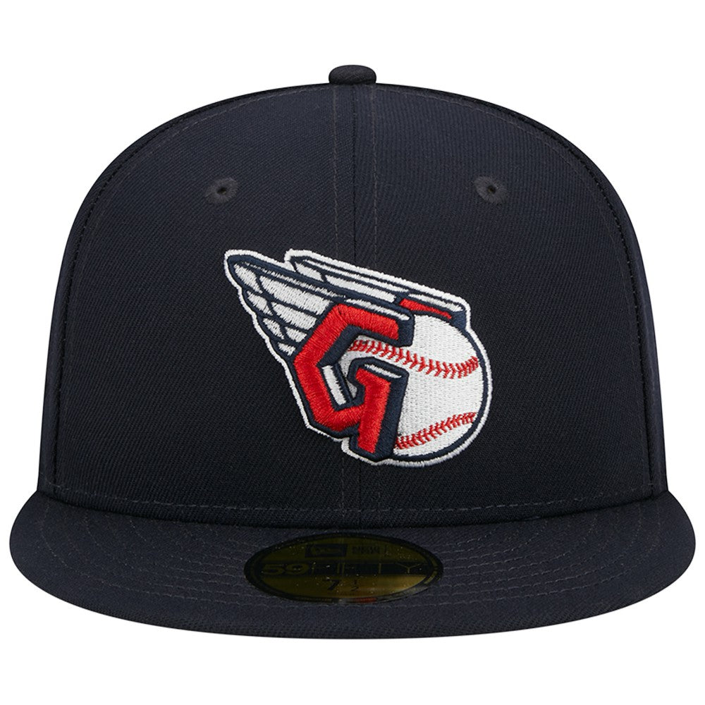 Cleveland Guardians Primary Logo 2019 MLB All-Star Game Team Color 59FIFTY Fitted Hat Navy