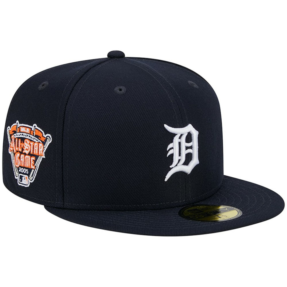 Detroit Tigers  2005 All Star Game Team Color 59FIFTY Fitted Hat Navy
