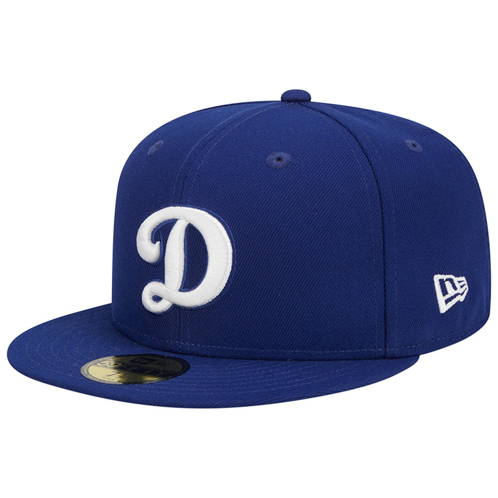 Los Angeles Dodgers Alternate Logo 2020 World Series Team Color 59FIFTY Fitted Hat Royal