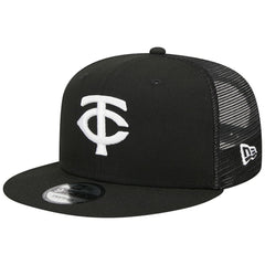 Minnesota Twins Trucker 9FIFTY Snapback Hat Black