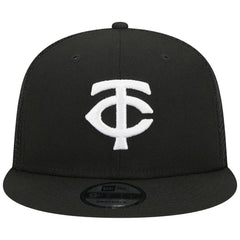 Minnesota Twins Trucker 9FIFTY Snapback Hat Black