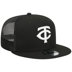 Minnesota Twins Trucker 9FIFTY Snapback Hat Black