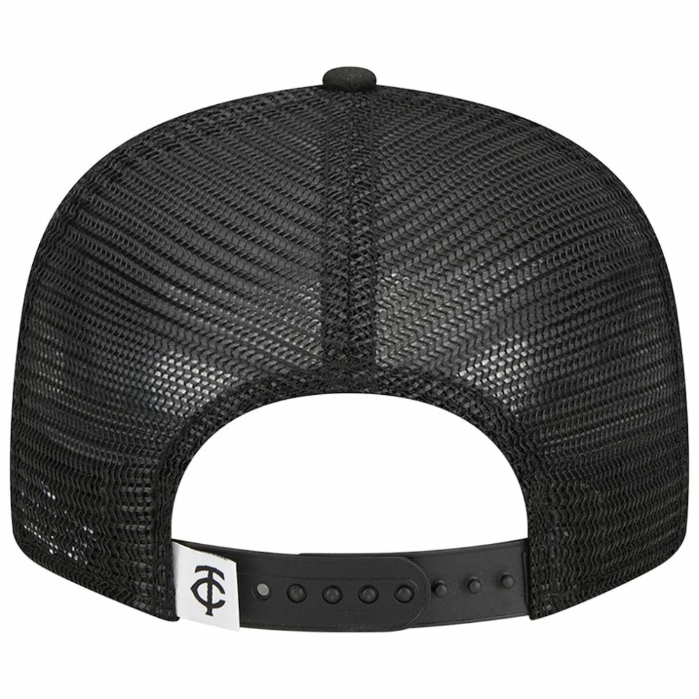 Minnesota Twins Trucker 9FIFTY Snapback Hat Black