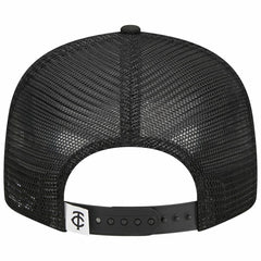 Minnesota Twins Trucker 9FIFTY Snapback Hat Black
