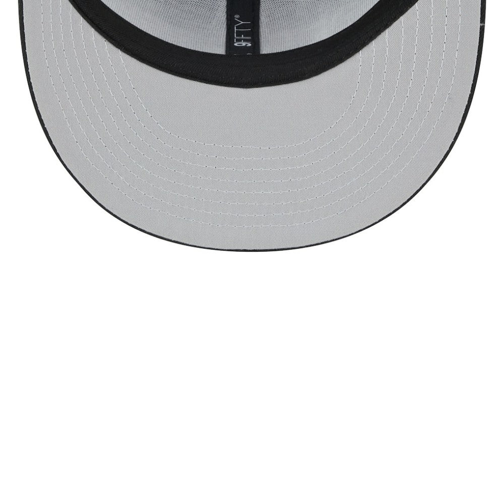 Colorado Rockies Team Color Trucker 9FIFTY Snapback Hat Black
