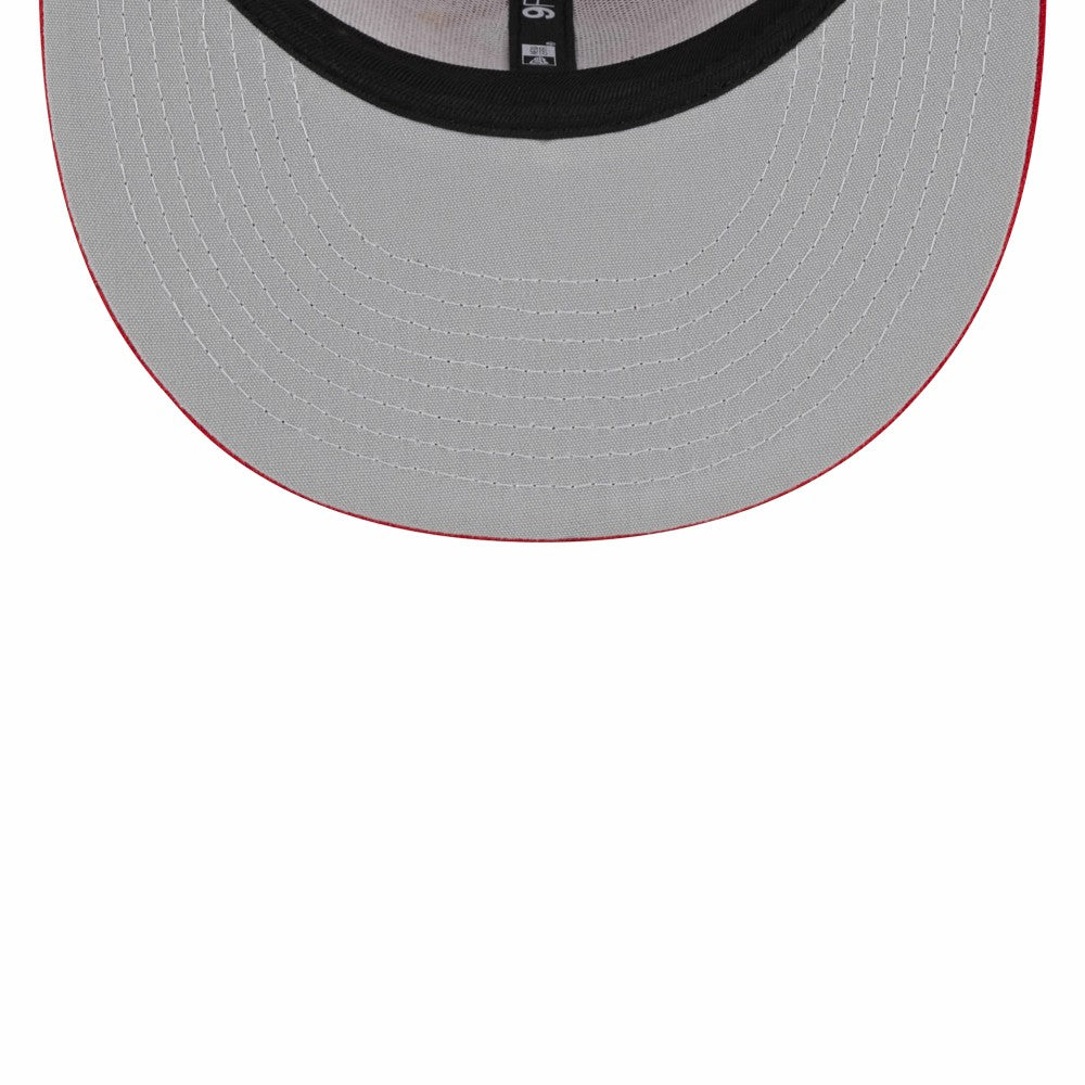 Los Angeles Angels Team Color Trucker 9FIFTY Snapback Hat Red
