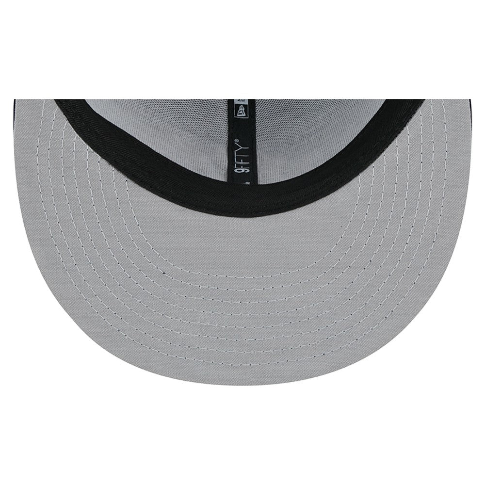 New York Yankees Team Color Trucker 9FIFTY Snapback Hat Navy