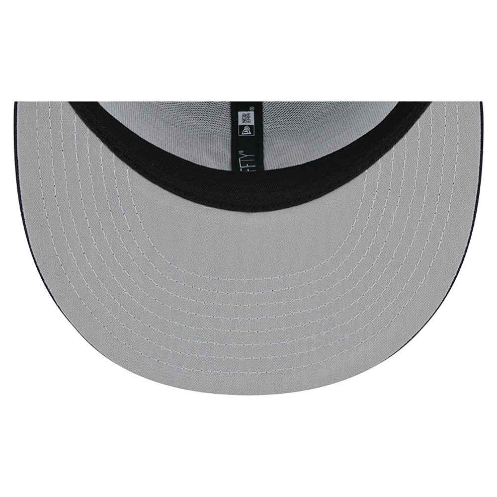 New York Yankees Team Color Trucker 9FIFTY Snapback Hat Navy
