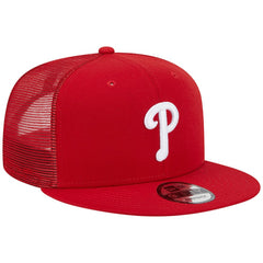 Philadelphia Phillies Team Color Trucker 9FIFTY Snapback Hat Red
