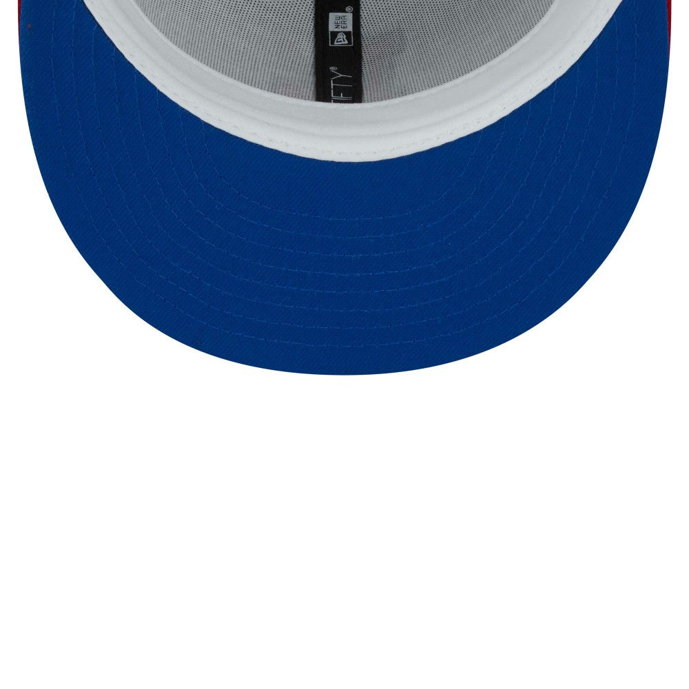 Los Angeles Dodgers Undervisor 59FIFTY Fitted Hat White/Red