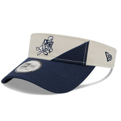 Dallas Cowboys New Era 2023 Sideline Historic Adjustable Visor - Cream/Navy outlet