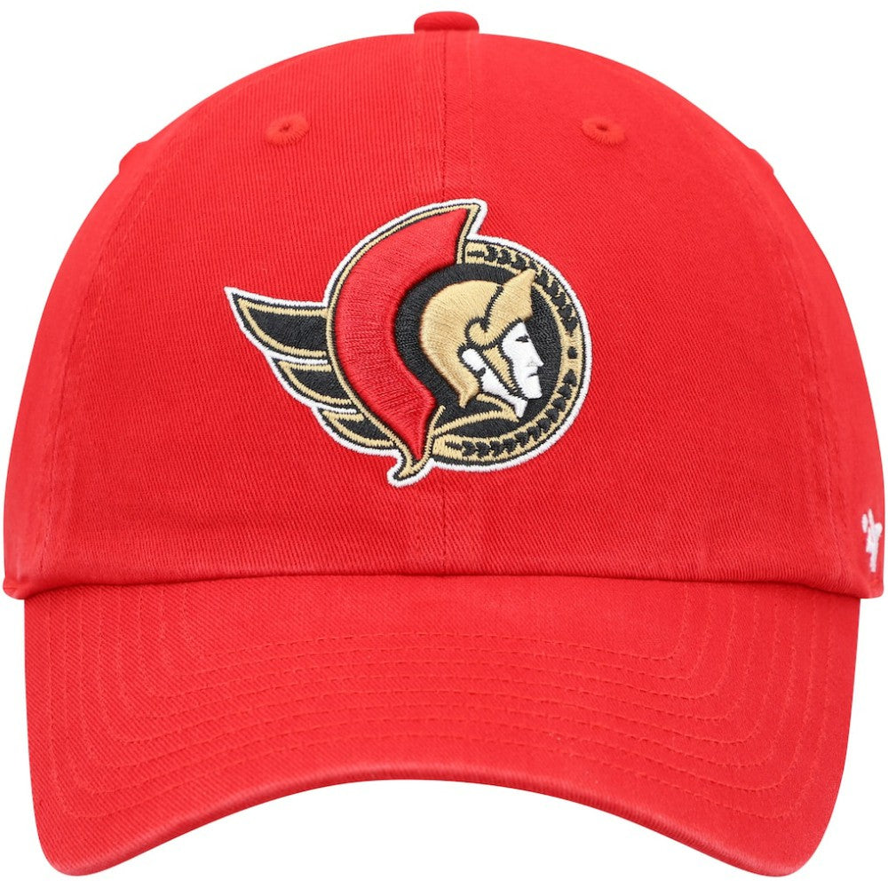 Ottawa Senators '47 Team Clean Up Adjustable Hat - Red Hats