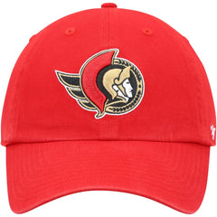 Ottawa Senators '47 Team Clean Up Adjustable Hat - Red Hats