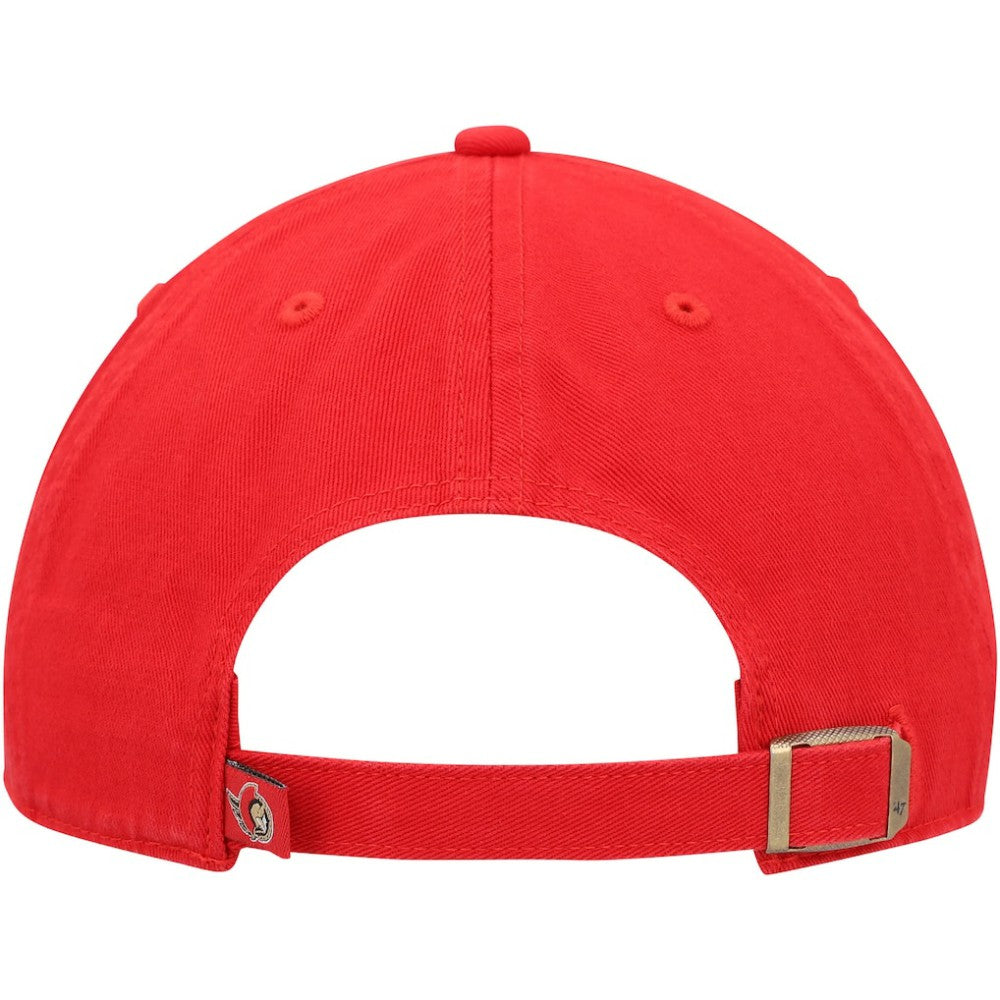 Ottawa Senators '47 Team Clean Up Adjustable Hat - Red Hats