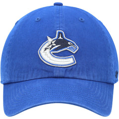 Vancouver Canucks '47 Team Clean Up Adjustable Hat - Blue Hats