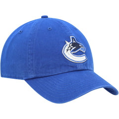 Vancouver Canucks '47 Team Clean Up Adjustable Hat - Blue Hats