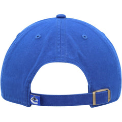 Vancouver Canucks '47 Team Clean Up Adjustable Hat - Blue Hats