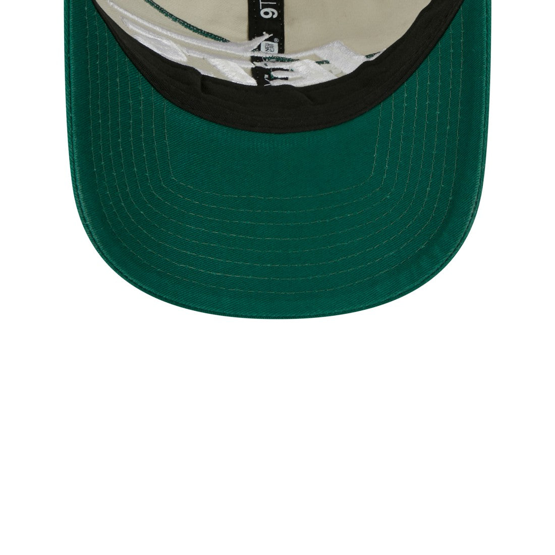 New York Jets New Era 2023 Sideline Historic 9TWENTY Adjustable Hat - Cream/Green outlet