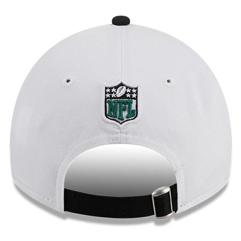 New York Jets New Era 2023 Sideline 9TWENTY Adjustable Hat - White/Black for sale