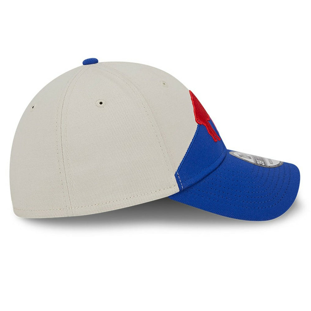 Buffalo Bills New Era 2023 Sideline Historic 39THIRTY Flex Hat - Cream/Royal cheap