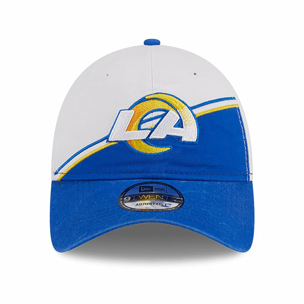 Los Angeles Rams New Era Youth 2023 Sideline 9TWENTY Adjustable Hat - White/Royal outlet