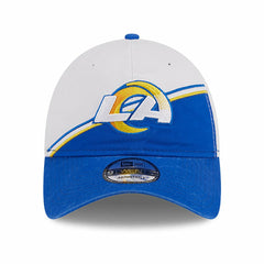 Los Angeles Rams New Era Youth 2023 Sideline 9TWENTY Adjustable Hat - White/Royal outlet