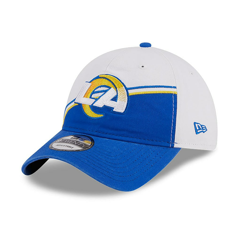 Los Angeles Rams New Era Youth 2023 Sideline 9TWENTY Adjustable Hat - White/Royal outlet
