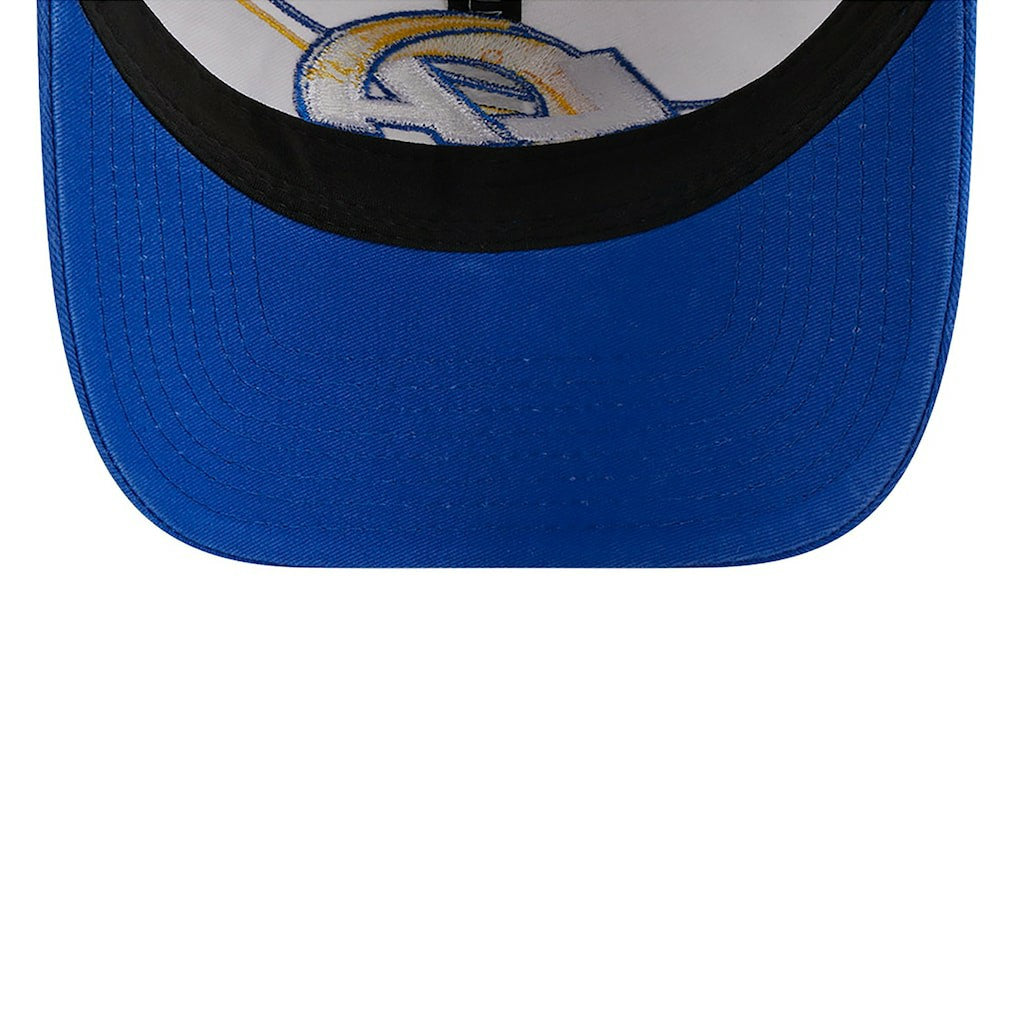 Los Angeles Rams New Era Youth 2023 Sideline 9TWENTY Adjustable Hat - White/Royal outlet