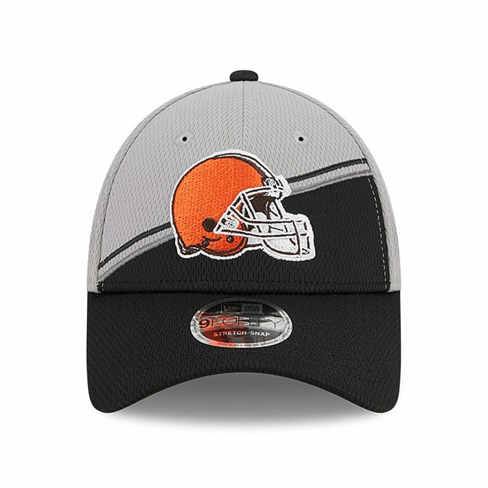 Cleveland Browns New Era 2023 Sideline 9FORTY Adjustable Hat - Gray/Black for sale