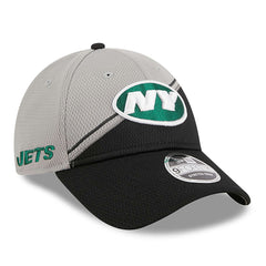 New York Jets New Era 2023 Sideline 9FORTY Adjustable Hat - Gray/Black outlet