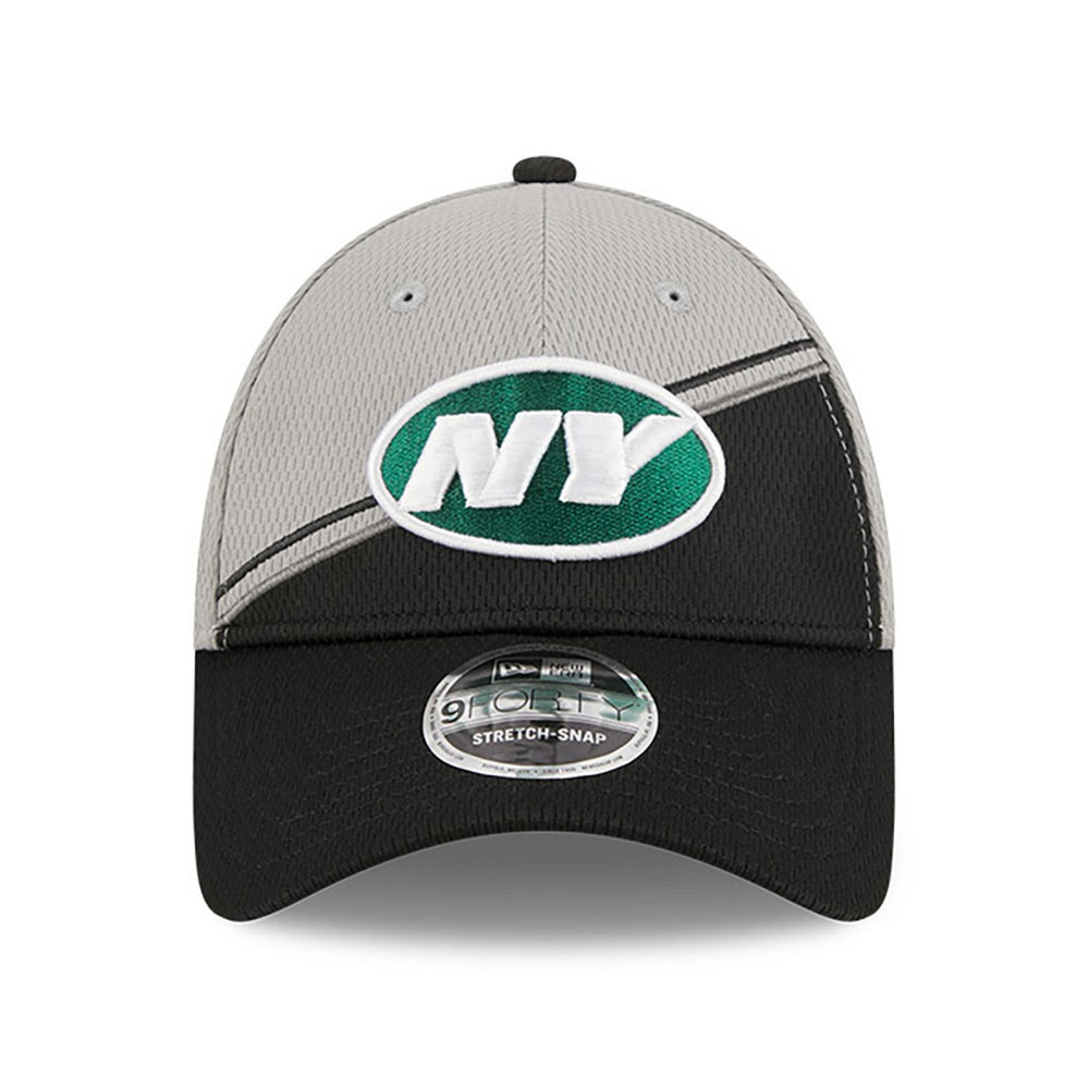 New York Jets New Era 2023 Sideline 9FORTY Adjustable Hat - Gray/Black outlet