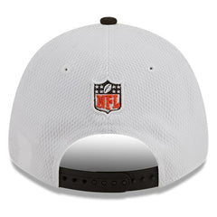 Cleveland Browns New Era 2023 Sideline 9FORTY Adjustable Hat - White/Brown outlet