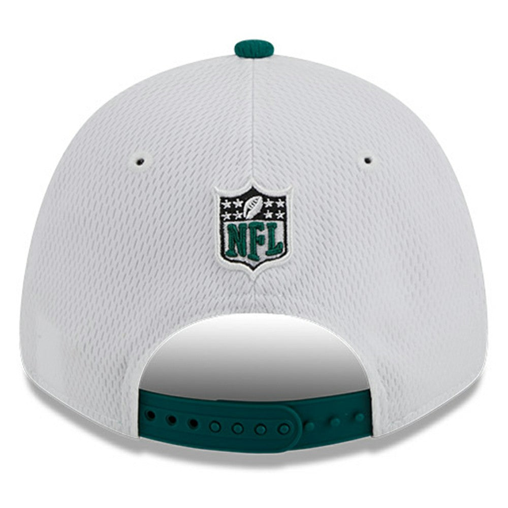 New York Jets New Era 2023 Sideline 9FORTY Adjustable Hat - White/Green discount