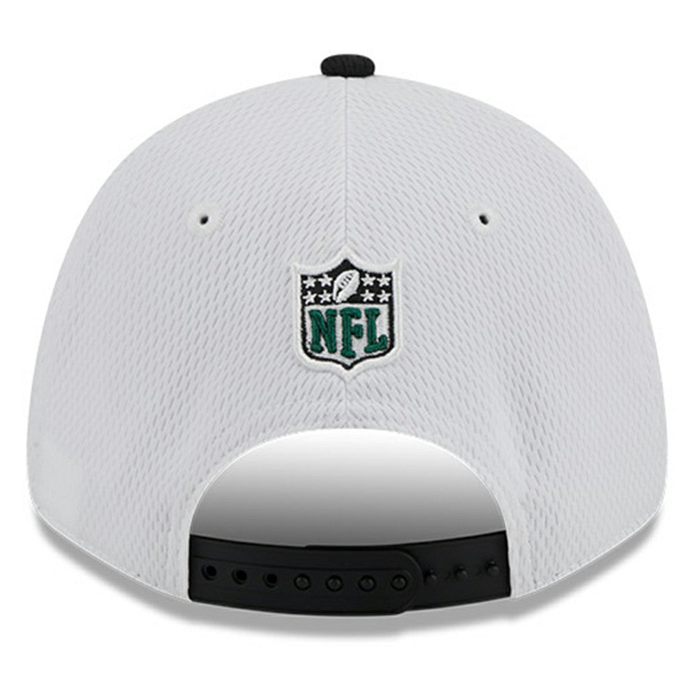 New York Jets New Era 2023 Sideline 9FORTY Adjustable Hat - White/Black discount