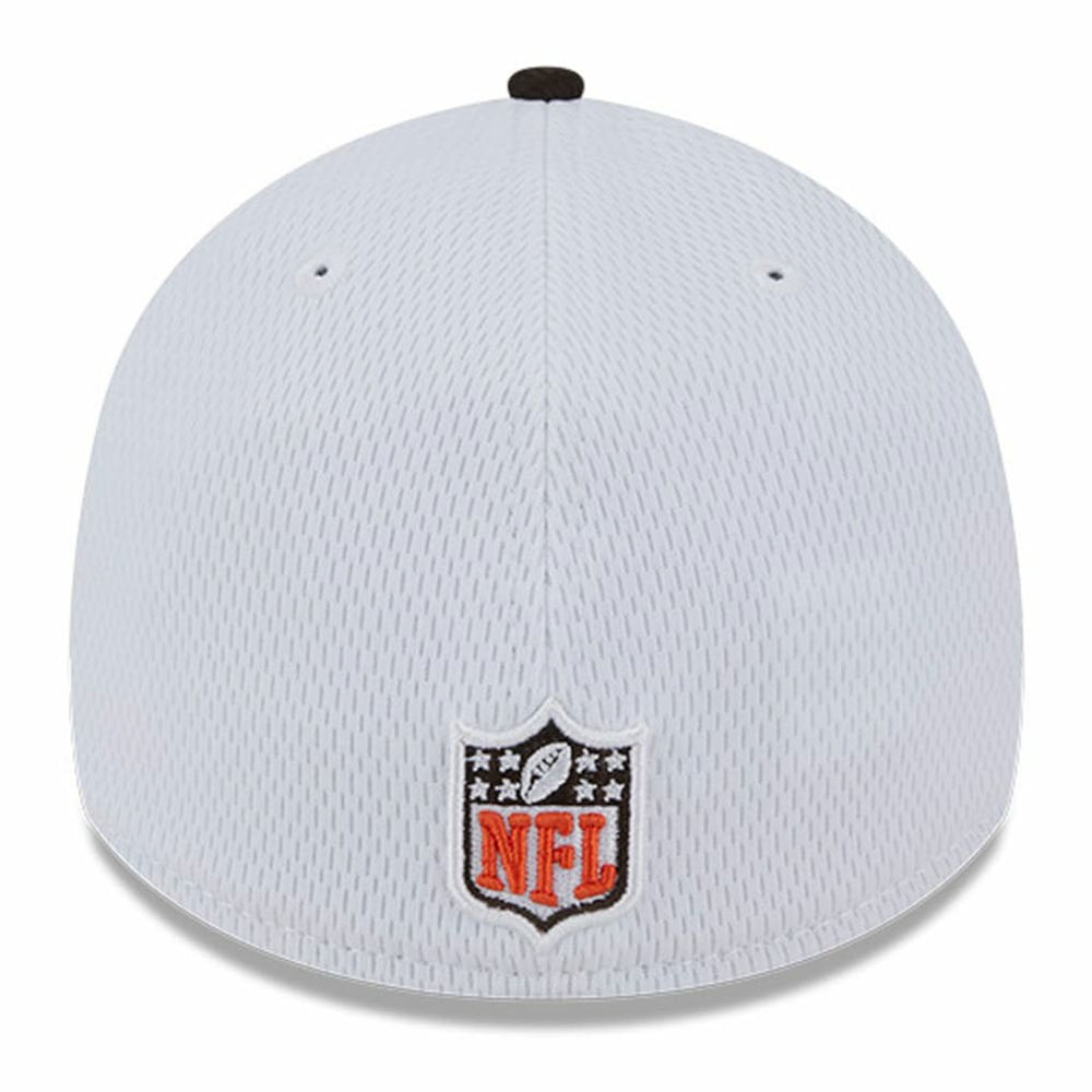 Cleveland Browns New Era 2023 Sideline 39THIRTY Flex Hat - White/Brown online