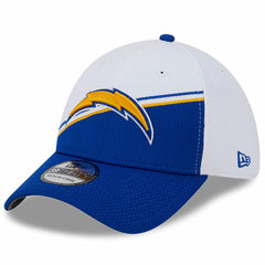 Los Angeles Chargers New Era 2023 Sideline 39THIRTY Flex Hat - White/Blue cheap