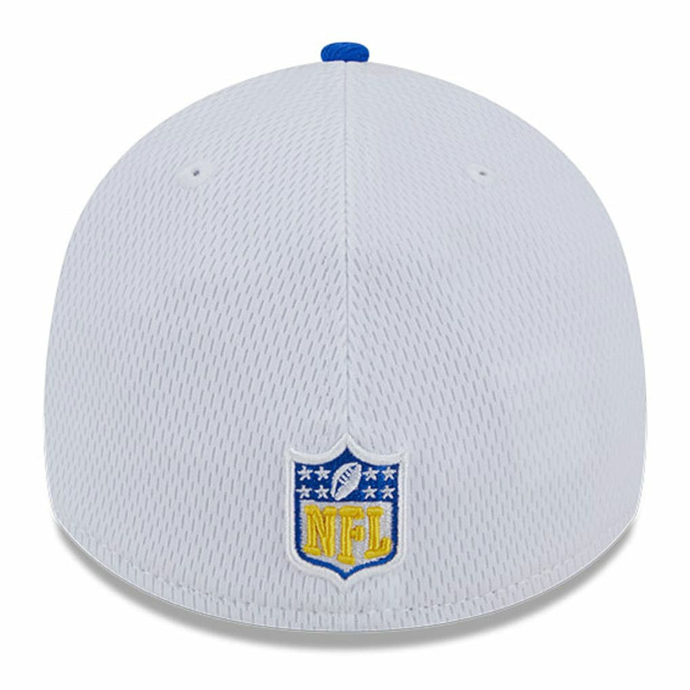 Los Angeles Rams New Era 2023 Sideline 39THIRTY Flex Hat - White/Royal online