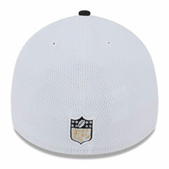 New Orleans Saints New Era 2023 Sideline 39THIRTY Flex Hat - White/Black sale