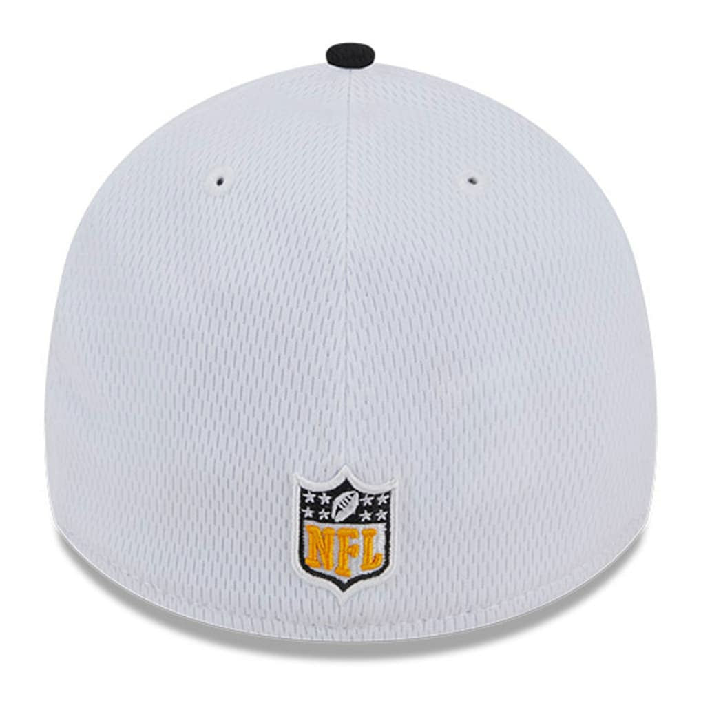 Pittsburgh Steelers New Era 2023 Sideline 39THIRTY Flex Hat - White/Black outlet