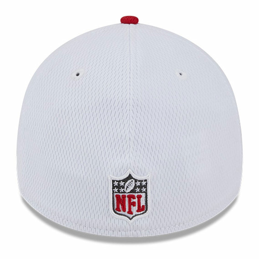 Tampa Bay Buccaneers New Era 2023 Sideline 39THIRTY Flex Hat - White/Red cheap