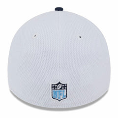 Tennessee Titans New Era 2023 Sideline 39THIRTY Flex Hat - White/Navy on sale