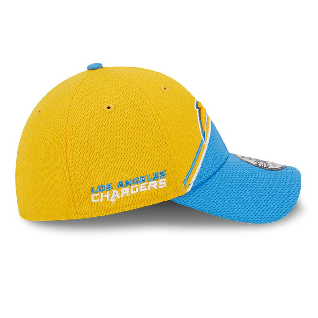 Los Angeles Chargers New Era 2023 Sideline 39THIRTY Flex Hat - Gold/Powder Blue online