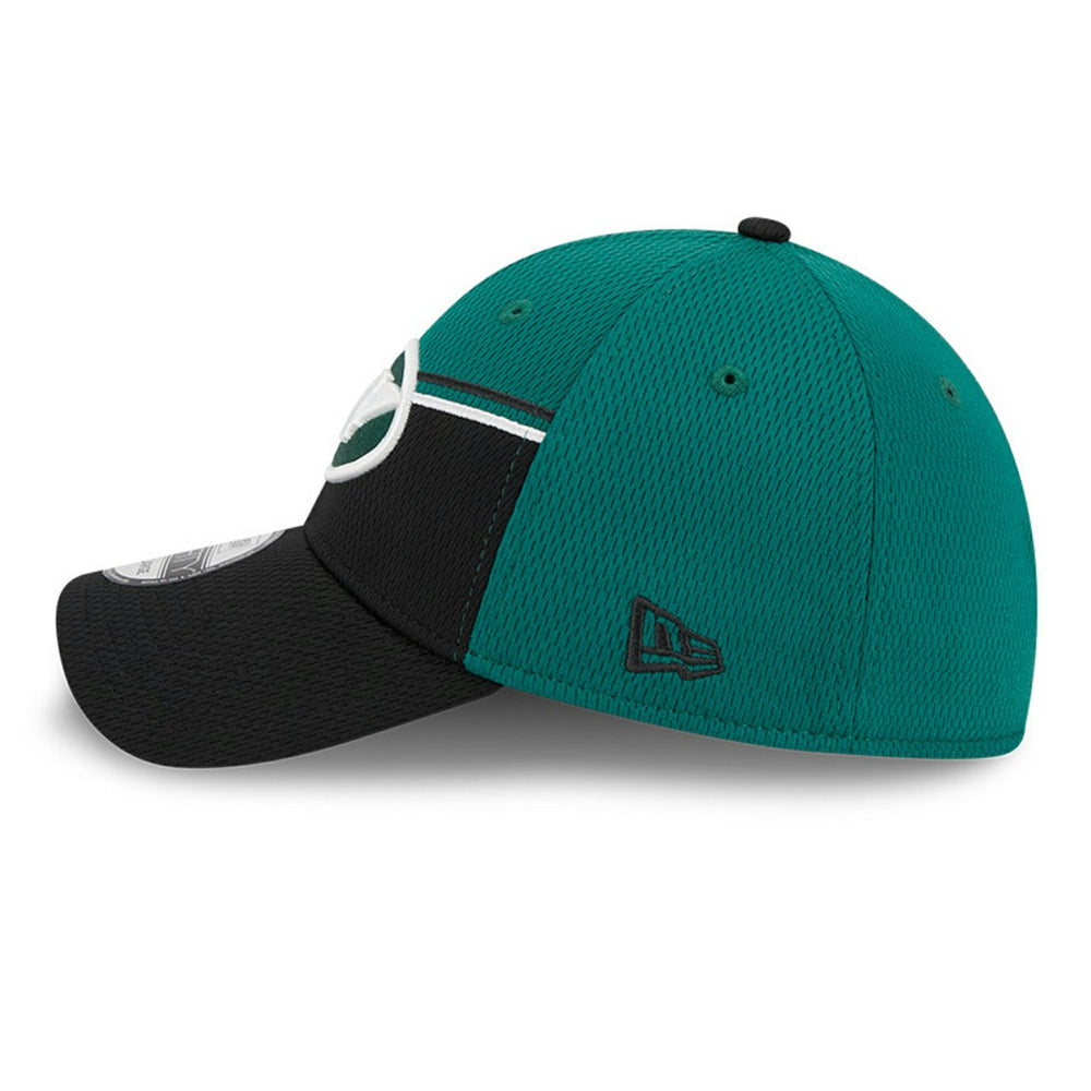 New York Jets New Era 2023 Sideline 39THIRTY Flex Hat - Green/Black for sale