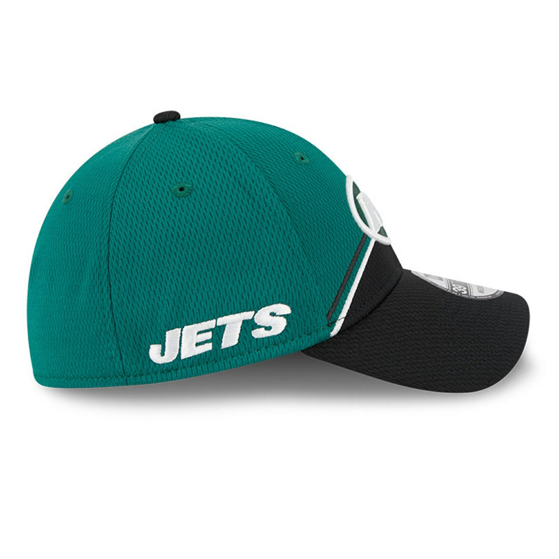 New York Jets New Era 2023 Sideline 39THIRTY Flex Hat - Green/Black for sale