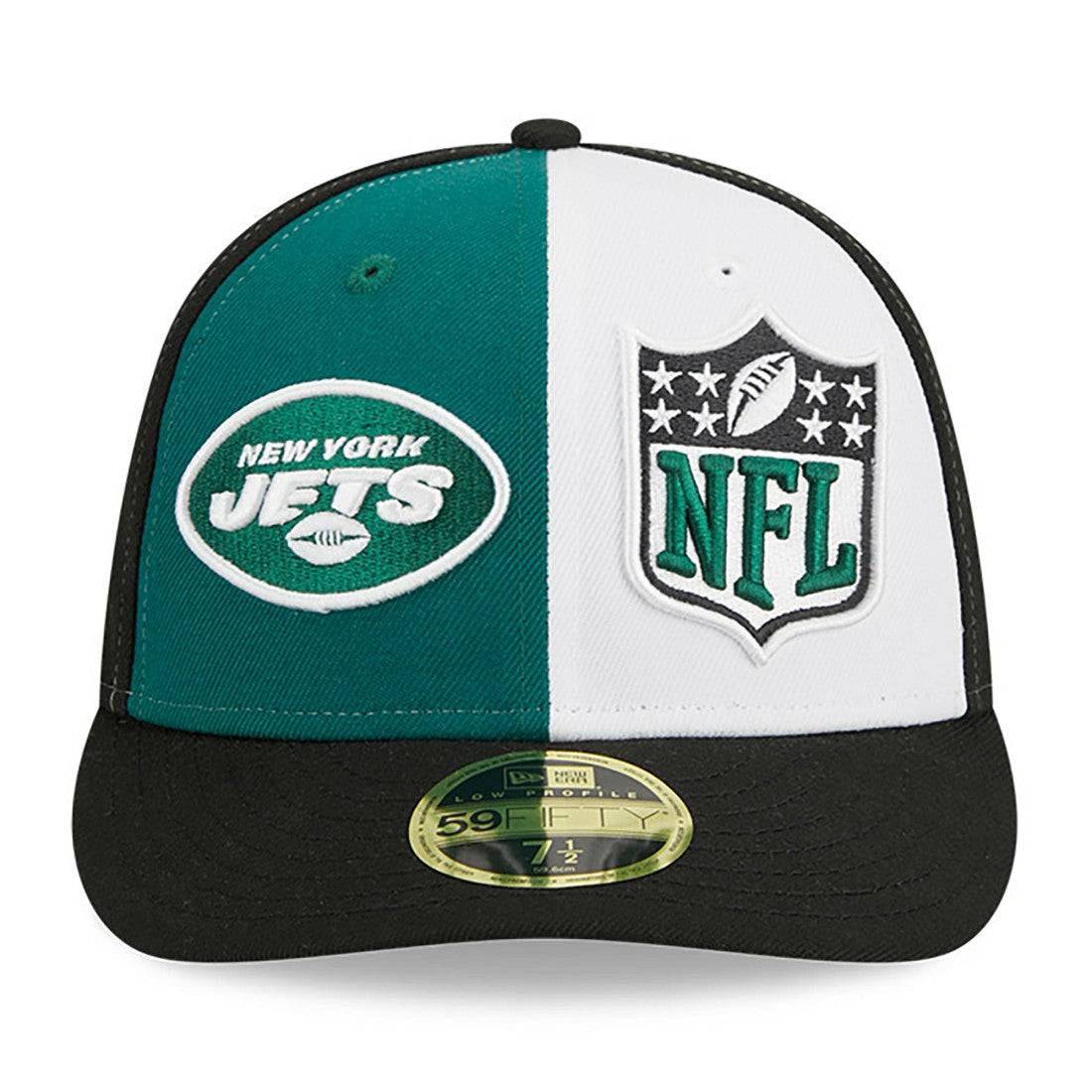 New York Jets New Era 2023 Sideline Low Profile 59FIFTY Fitted Hat - Green/Black online