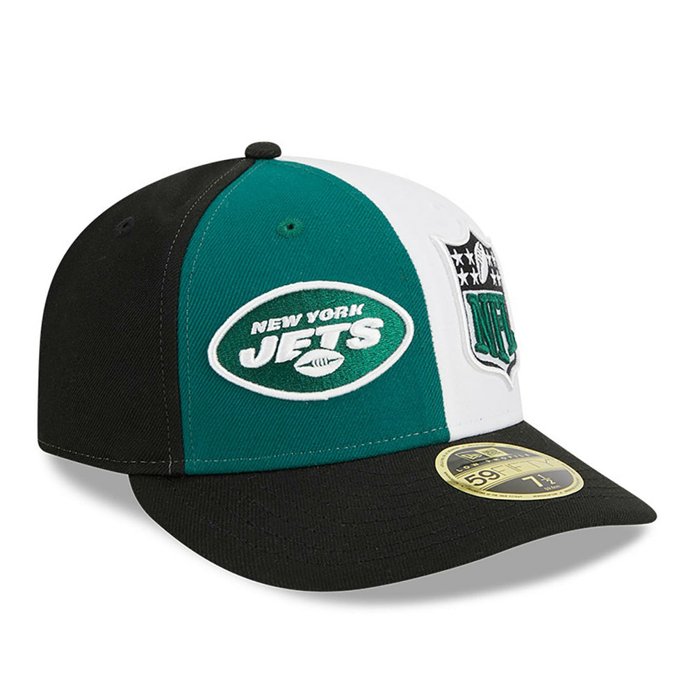 New York Jets New Era 2023 Sideline Low Profile 59FIFTY Fitted Hat - Green/Black online
